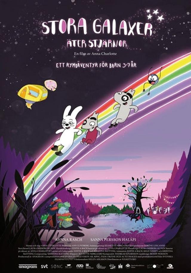 Stora galaxer äter stjärnor