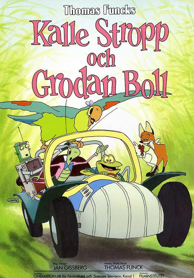 Kalle Stropp och grodan Boll